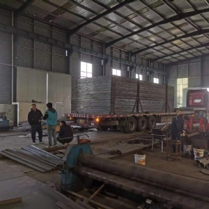 靜電除塵器設施裝配體排架發(fā)貨