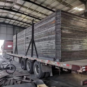 靜電除塵器設施裝配體排架發(fā)貨